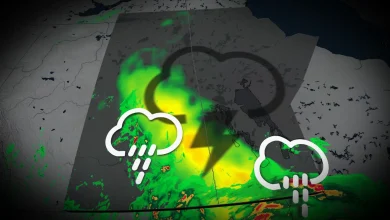 Beware additional severe storms on the Prairies on Sunday