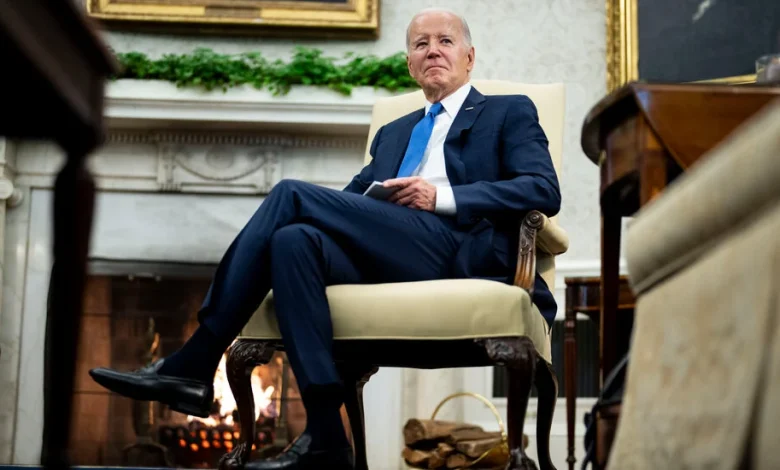 Biden Sues Justice Dept. to Block Release of Tapes