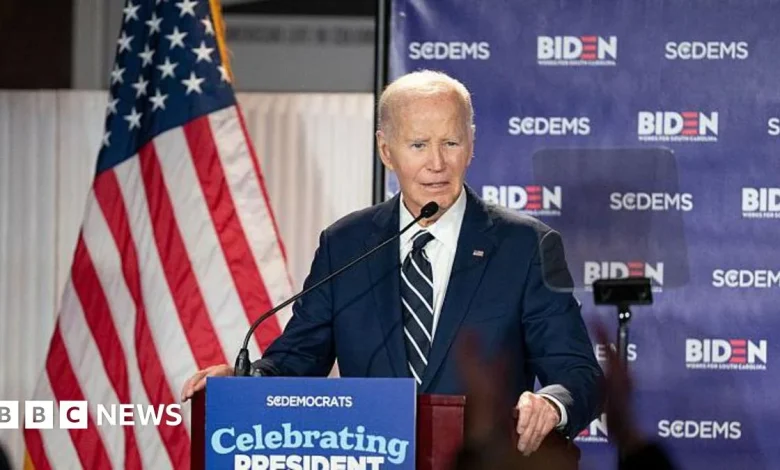 Biden sues US justice department to block release of recordings
