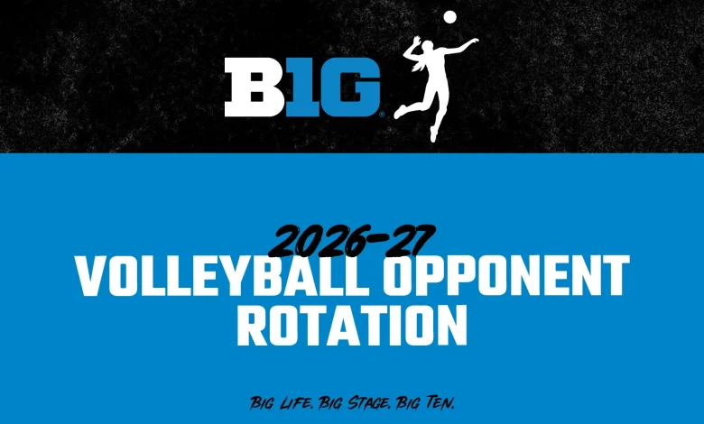 Big Ten Announces Volleyball Opponent Rotation Through 2027