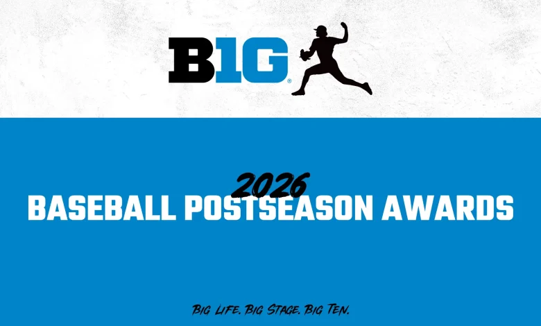 Big Ten Conference Announces 2026 Baseball Postseason Awards