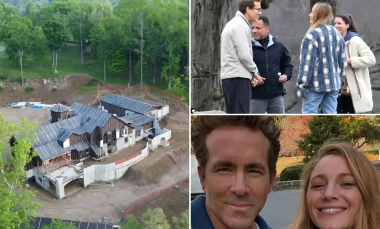 Blake Lively and Ryan Reynolds are $2M deep in contractor debt and their ‘dream house’ is still not done