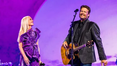 Blake Shelton Is “The Proudest Husband Ever” While Watching His Wife Gwen Stefani’s No Doubt Residency