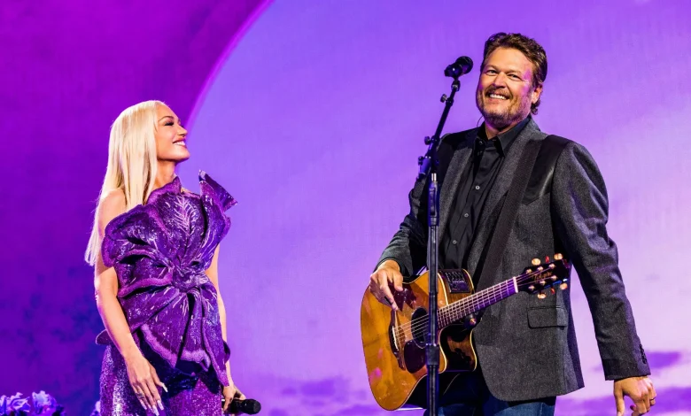 Blake Shelton Is “The Proudest Husband Ever” While Watching His Wife Gwen Stefani’s No Doubt Residency
