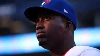 Blue Jays’ Jesús Sánchez leaves game after getting hit by ball thrown from stands