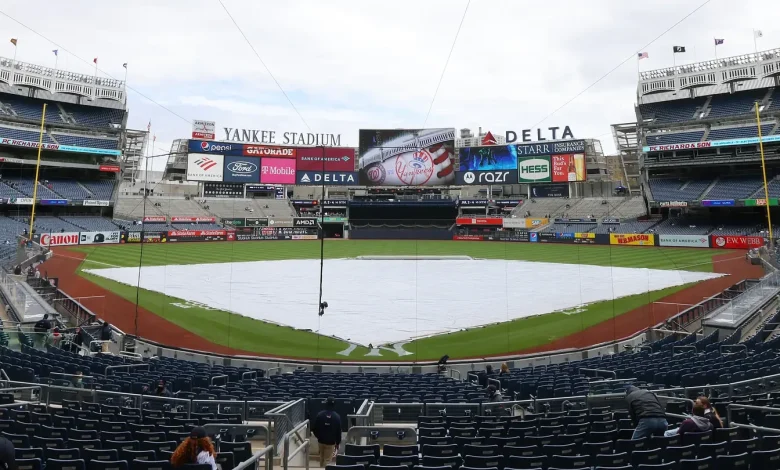 Blue Jays-Yankees start time: Rain delay updates from New York, May 20