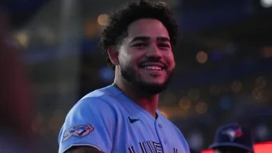 Blue Jays' Yohendrick Pinango shaped by father's loss, fuelled by his memory