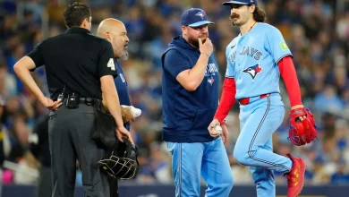Blue Jays potentially avoid disaster after Dylan Cease, Vladimir Guerrero Jr. leave game