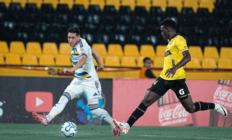 Boca perdió con Barcelona de Ecuador y complicó su clasificación en la Copa Libertadores