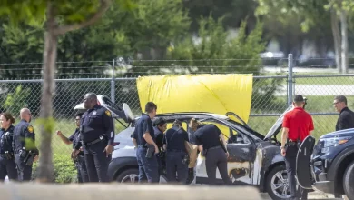 Bodies of 2 children found inside burning car in San Antonio