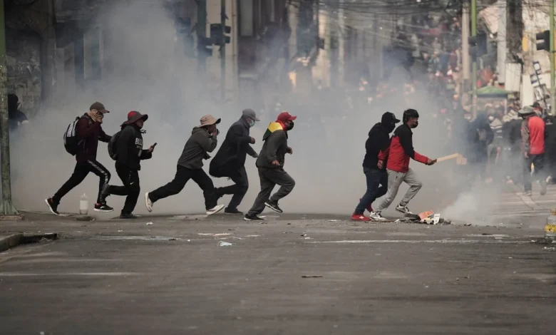 Bolivia's capital under siege as protests deepen crisis for President Paz