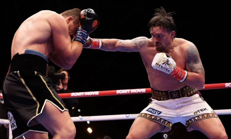 Boxing results: Oleksandr Usyk stops Rico Verhoeven in Round 11