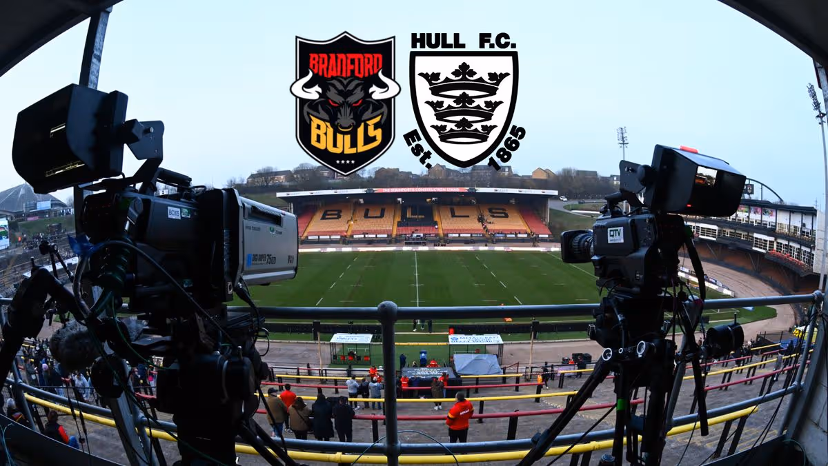 Bradford Bulls vs Hull FC LIVE first half action from Odsal