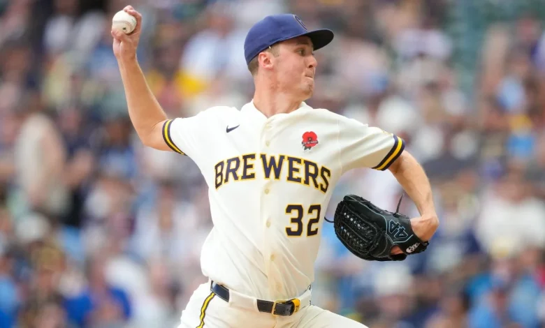 Brewers' Misiorowski sets record for 100 m.p.h. pitches in single game