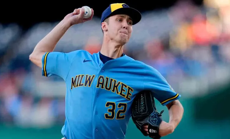 Brewers' Misiorowski throws seven fastest pitches by starter vs. Yankees