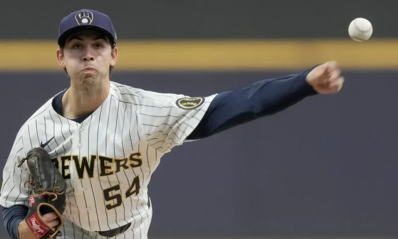 Brewers think Dodgers knew what pitches were coming against Robert Gasser