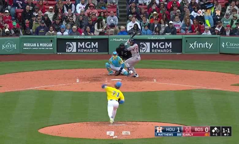 Brice Matthews' three-run home run (3)
