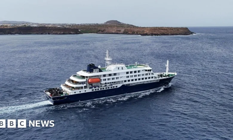 Brits on virus-hit cruise ship to isolate at hospital
