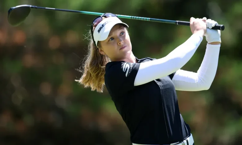 Brooke Henderson heads into big summer stretch with cousin as caddie