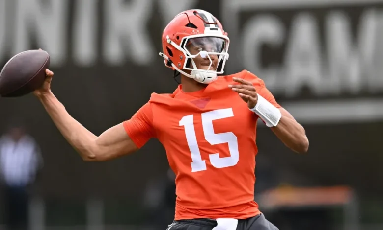 Browns rookie QB Taylen Green be a hidden gem in a full QB room