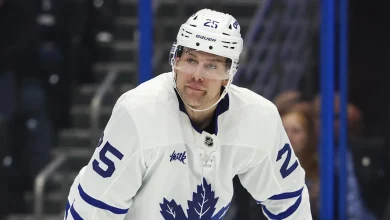 Bruce Cassidy didn’t hold back praising Maple Leafs’ Brandon Carlo