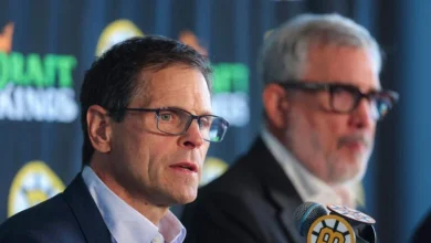 Bruins get worst-case outcome, lose out on top-10 pick from Leafs