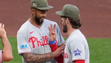 Bryce Harper’s three-run homer, Cristopher Sánchez shutout lead Phillies in 6-0 win over Pirates