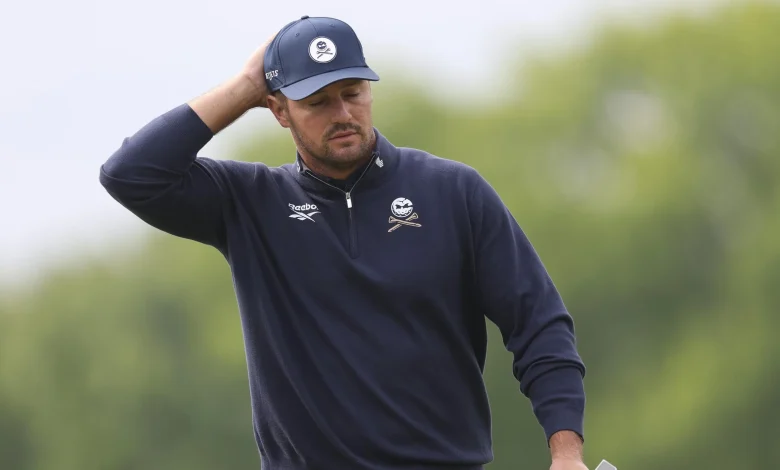 Bryson DeChambeau Stumbles in PGA Championship Round 1, Shoots 76 After Missing Masters Cut