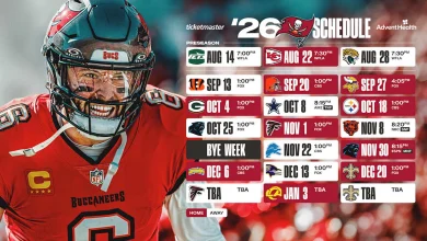 Buccaneers' 2026 Schedule Revealed: Playoff Quest Starts in Cincinnati