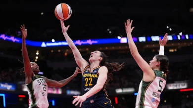 Caitlin Clark has 21 points with 10 assists to lead Fever to 89-78 win over Storm