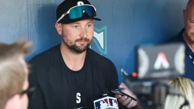 Cal Raleigh out of Mariners lineup for second day with right side pain