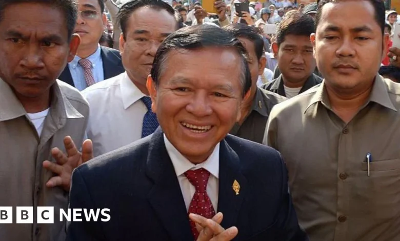 Cambodia's former opposition leader receives royal pardon for 27-year sentence