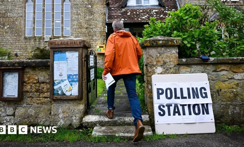 Campaigning sprint finish ahead of elections around Britain tomorrow
