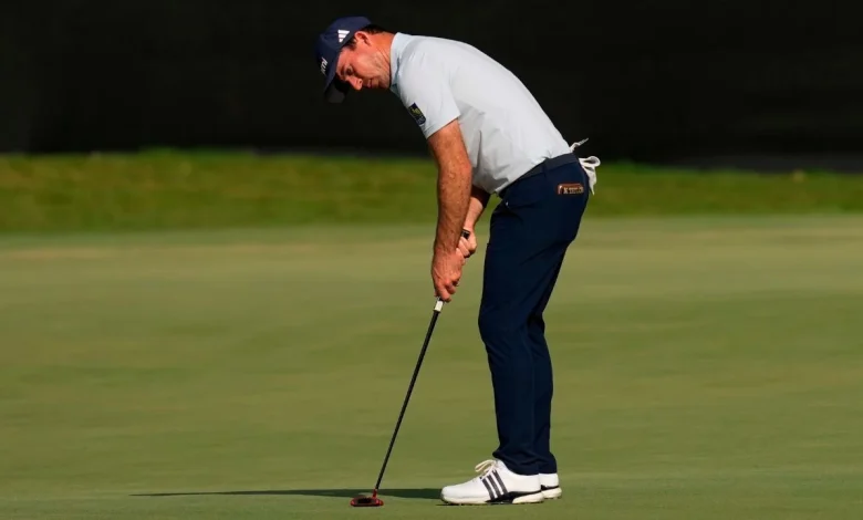 Canada's Nick Taylor grabs clubhouse lead at Cadillac Championship