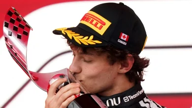 Canadian GP: Kimi Antonelli wins as George Russell retires after epic Mercedes battle in Montreal
