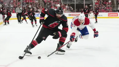Canadien 1 – Hurricanes 2 (2e période) | La Caroline mène le match