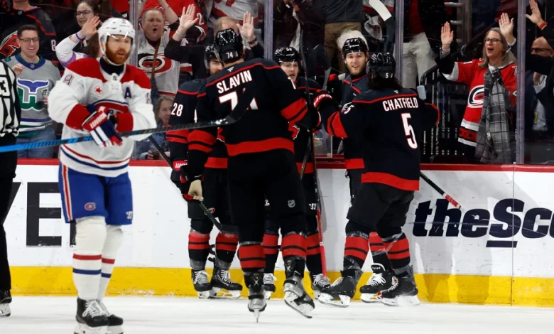 Canadien 2 – Hurricanes 2 (3e entracte) | Les rivaux s’en vont en prolongation