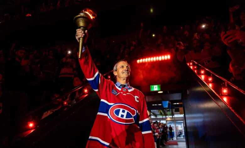 Canadiens torchbearers during the 2026 Playoffs