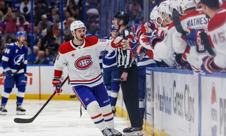 Canadiens win Game 5, push Lightning to brink in Eastern 1st Round