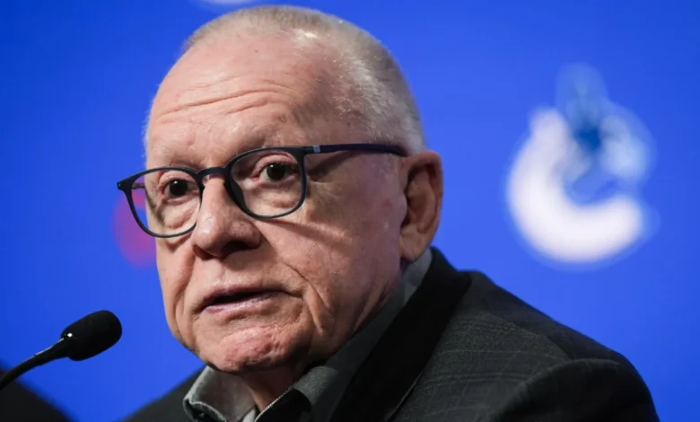 Canucks president Jim Rutherford explains why he's stepping down now