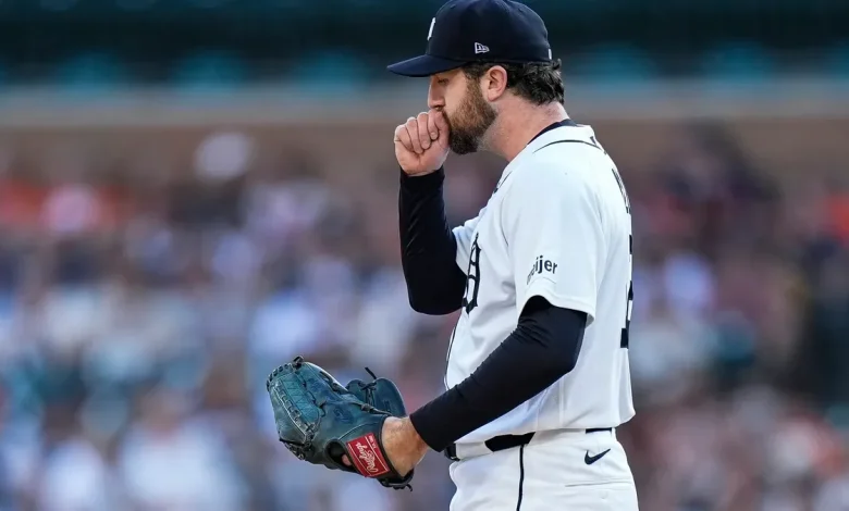 Casey Mize exits Tigers game with injury after four scoreless innings