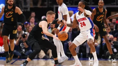 Cavaliers G Sam Merrill injured in Game 1 vs Pistons. Will he return?