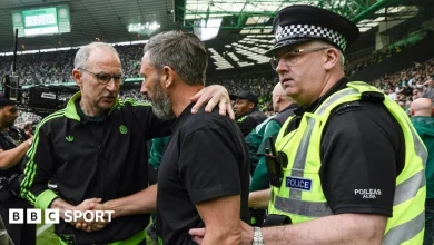 Celtic: Nonsense to say pitch invasion was embarrassing, says Martin O'Neill