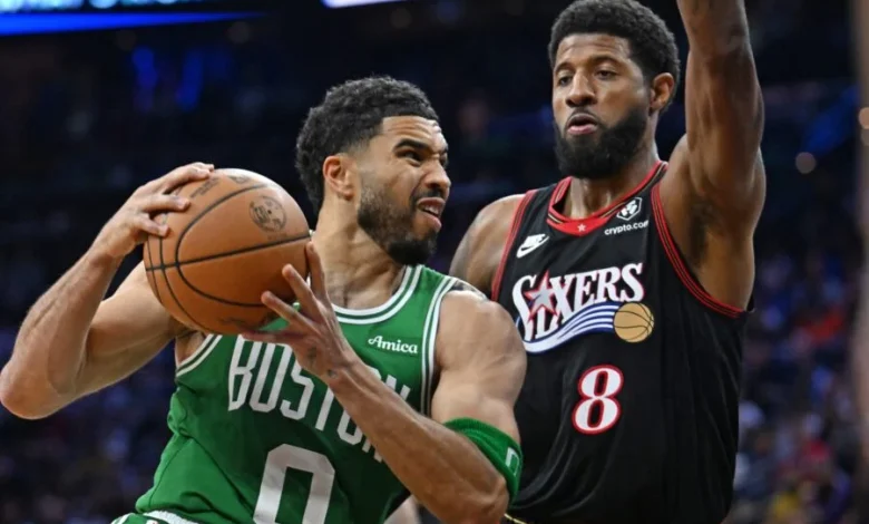 Celtics' Tatum, Sixers' George Added To Game 7 Injury Report