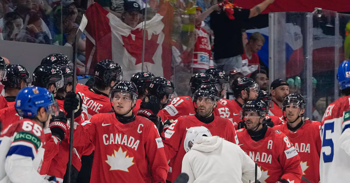 Championnat du monde : Le Canada guidé par les prouesses de Celebrini et Crosby