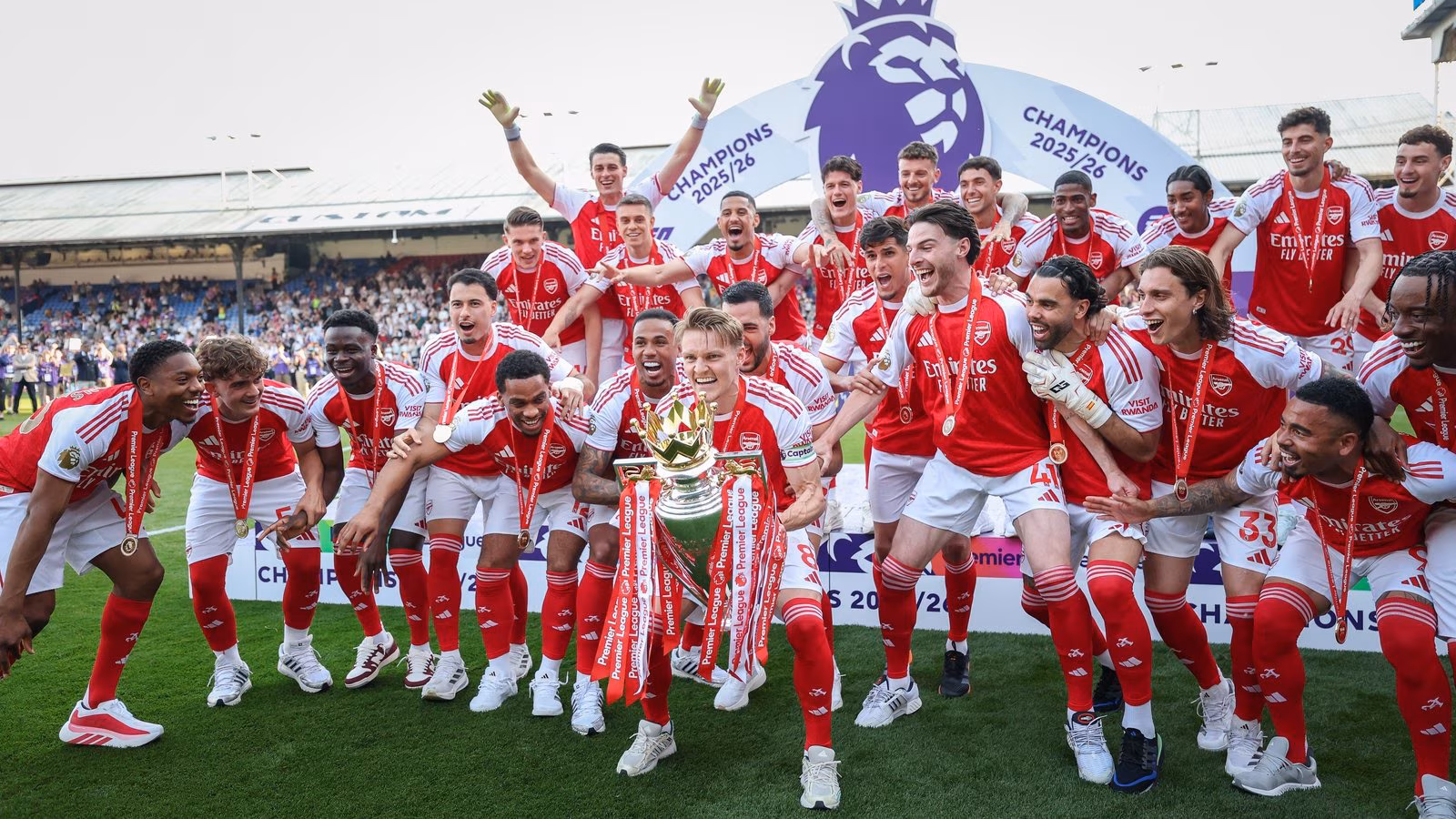 Champions: Our special day at Selhurst Park | Video | News