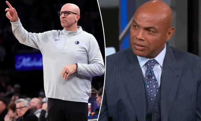 Charles Barkley's stunned on-air reaction as Mavericks fired Jason Kidd