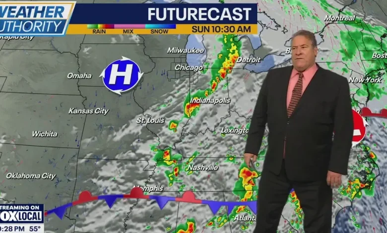 Chicago weather: Overnight rain gives way to warm Memorial Day sunshine
