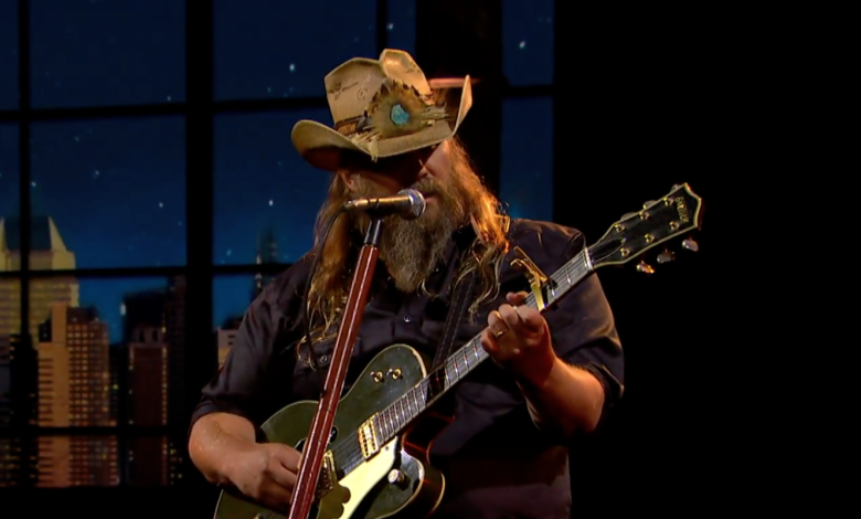 Chris Stapleton Covers Willie Nelson's Pro-Immigrant Song 'Living in the Promiseland' on 'Colbert'