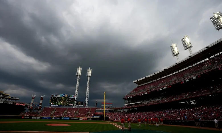 Cincinnati Reds vs. Pittsburgh Pirates Game Delayed On Friday